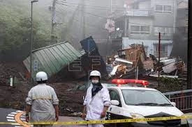 At least 2 dead, 20 missing in Japan mudslide